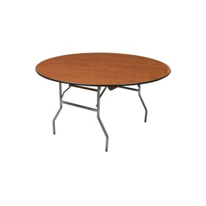Table Wood Round (66" x 30") rental Cleveland, OH
