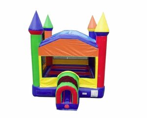 Bounce House (Up To 700 lbs) Colorful Castle rental Cleveland, OH