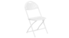 White Fan Back Chairs rental in Cleveland, OH