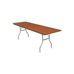 8' Wooden Rectangle Table rental Cleveland, OH