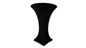 Spandex Belly Bar Cover - Black rental San Diego, CA