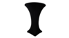 Spandex Belly Bar Cover - Black rental in San Diego, CA
