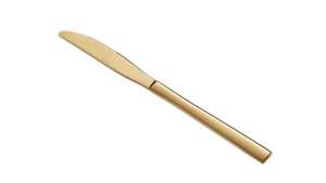 Gold Modern Dinner Knife rental San Diego, CA