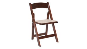 Fruitwood Folding Chair With Pad rental San Diego, CA