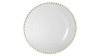 Gold Beaded Glass Charger rental in San Diego, CA