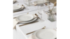 White Coupe Dinner Plate rental in San Diego, CA