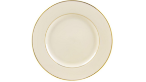 Ivory With Gold Rim Luncheon Plate rental San Diego, CA