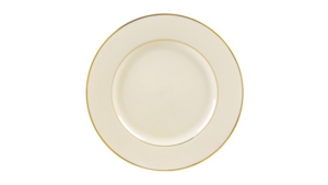 Ivory With Gold Rim Salad/Dessert Plate rental San Diego, CA
