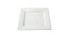 White Square Bread Plate rental in San Diego, CA