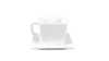 White Square Coffee Cup rental in San Diego, CA