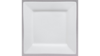 White Square Dinner Plate rental in San Diego, CA