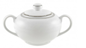 White With Platinum Rim Sugar Bowl rental San Diego, CA