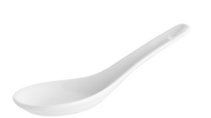 White Hors D'Oeuvre Spoon rental San Diego, CA