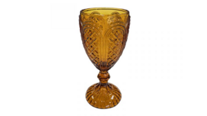 Amber Carousel Water Goblet rental San Diego, CA