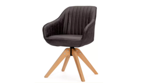 Espresso Swivel Arm Chair rental San Diego, CA