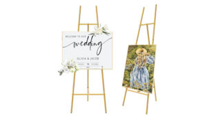 Gold Metal Easel rental San Diego, CA