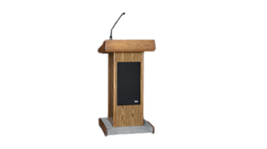 Wooden Podium rental San Diego, CA
