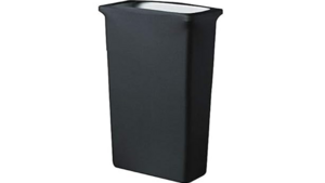 Black Spandex Slim 23 Gallon Trash Can Cover rental San Diego, CA