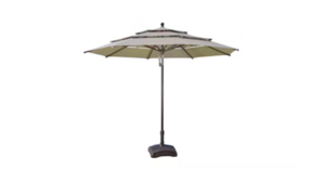 11"W Khaki Market Umbrella rental San Diego, CA