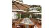 11"W Khaki Market Umbrella rental in San Diego, CA