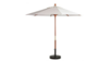 9'W White Market Umbrella rental in San Diego, CA
