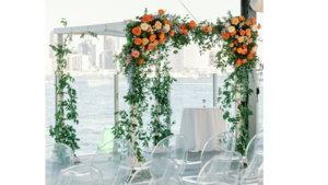 White Wooden Chuppah 7' rental San Diego, CA