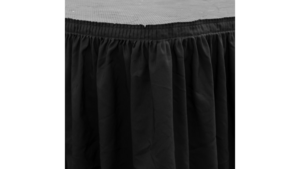 Black Stage Skirting - 24"Hx12'L rental San Diego, CA