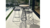 Horizon Barstool Black rental in San Diego, CA