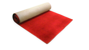 3'Wx10'L Red Carpet rental in San Diego, CA