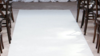 3'Wx45'L White Aisle Runner rental in San Diego, CA