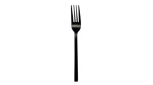 Black Modern Dinner Fork rental San Diego, CA