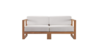 Teak Wood Sofa rental in San Diego, CA