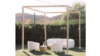 Natural Wood 10'X10' Cabana rental in San Diego, CA
