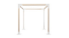 Natural Wood 10'X20' Cabana rental in San Diego, CA