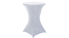 8' Spandex Table Cover - White rental in San Diego, CA