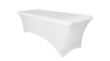 6' Spandex Table Cover - White rental in San Diego, CA