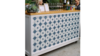 White And Navy Mosaic Tiled Bar rental in San Diego, CA