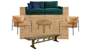 Rustic Lounge Set rental San Diego, CA