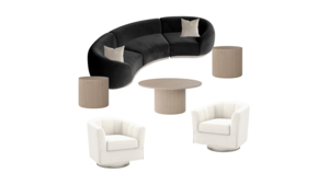 Modern Lounge Set rental San Diego, CA