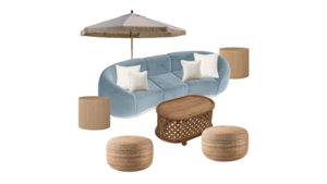 La Playa Lounge Set rental San Diego, CA
