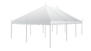 20X30 Pole Tent rental Mid-Michigan-Lansing, MI