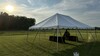 20X30 Pole Tent rental in Mid-Michigan-Lansing, MI