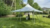 20X20 Pole Tent rental in Mid-Michigan-Lansing, MI