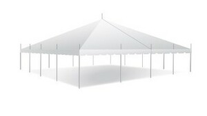 40X40 Pole Tent rental Mid-Michigan-Lansing, MI