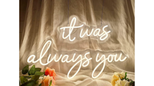 Neon Sign- It Was Always You rental Southern Utah, UT