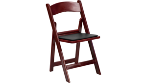 Mahogany Padded Wood Folding rental Southern Utah, UT