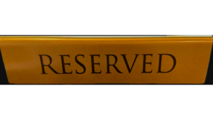 Reserved Sign Gold rental Southern Utah, UT