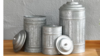 Galvanized Metal Storage Canisters Set Of 3 rental in Southern Utah, UT