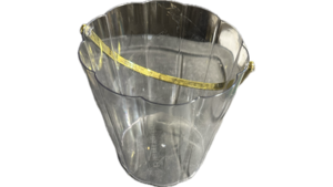 Gold Handled Clear Plastic Tub rental Southern Utah, UT