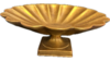 Scallop Brass Compote Vase rental in Southern Utah, UT
